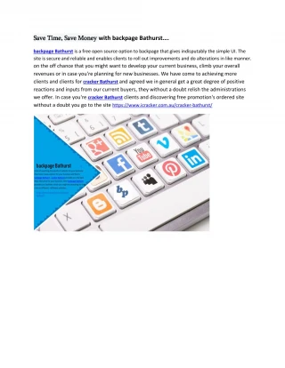 Buy or sell your business with backpage Bathurst - slide 1
