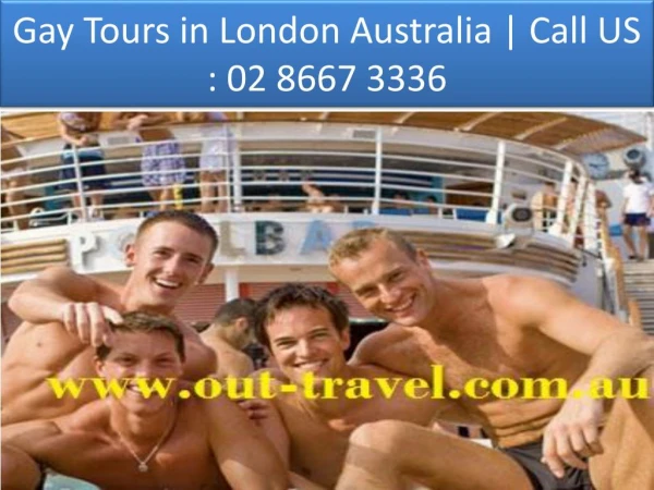 Gay tours in london