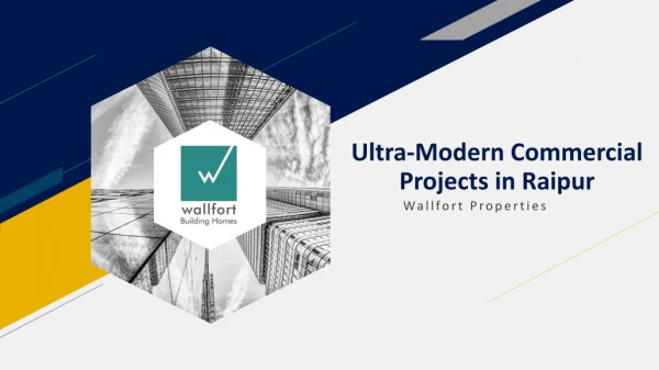 Ultra-Modern Commercial Projects in Raipur