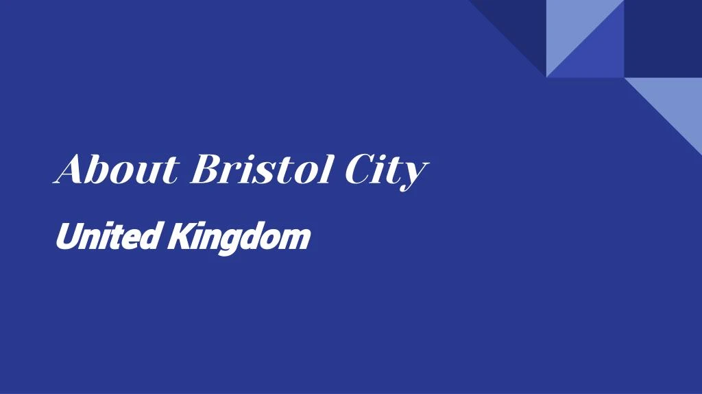 about bristol city