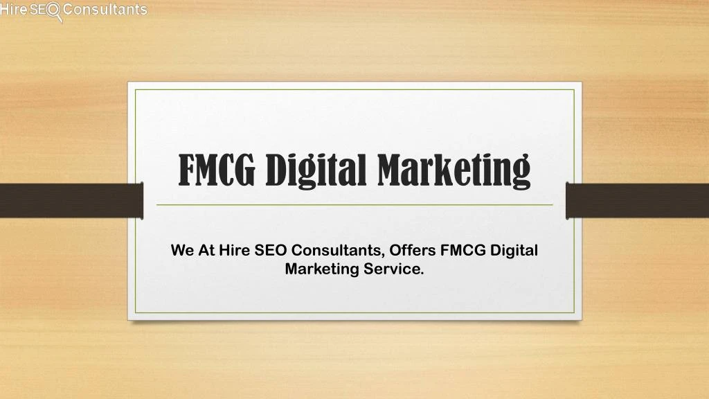 fmcg digital marketing
