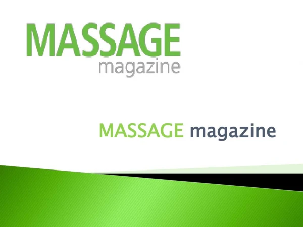 Massage Therapy Professionals