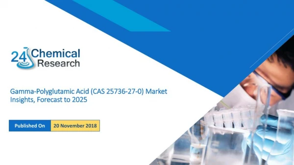 Gamma-Polyglutamic Acid (CAS 25736-27-0) Market Insights, Forecast to 2025