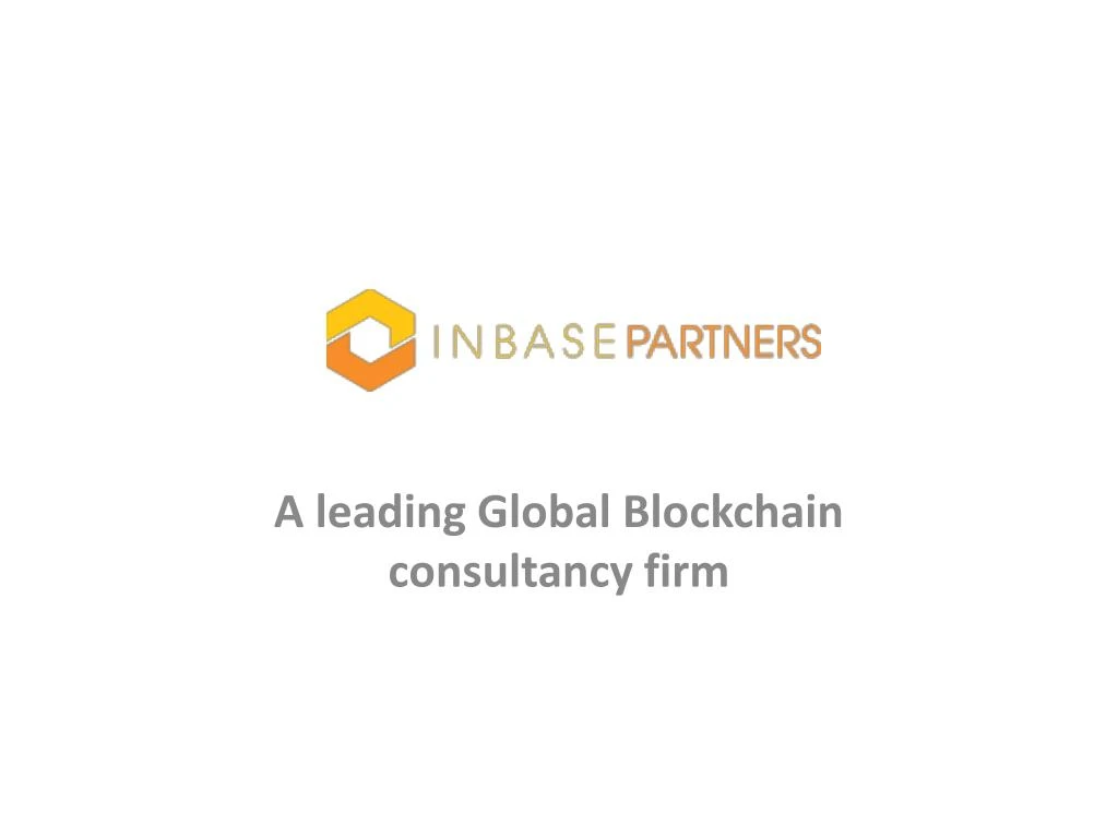 a leading global blockchain consultancy firm
