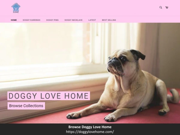 Doggy Love Home - Shop for doggy earrings, pins, necklaces etc