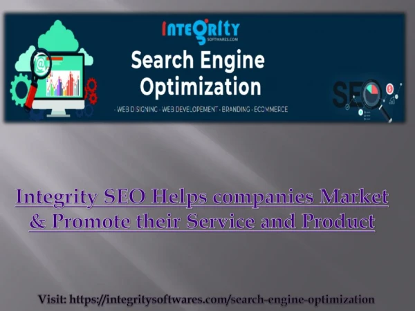 Integrity Search Engine Optimization (SEO) package