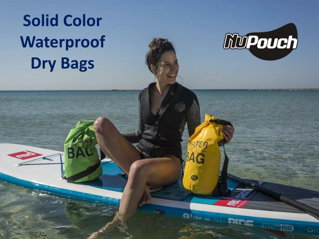 solid color waterproof dry bags
