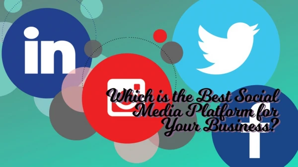 Which is the Best Social Media Platform for Your Business?