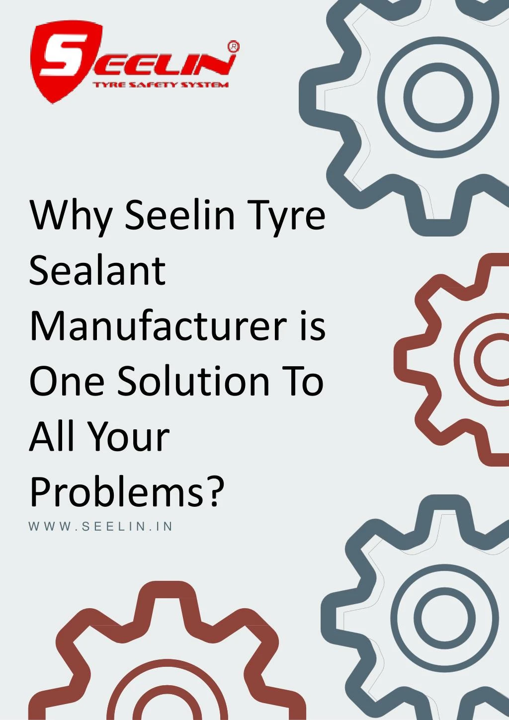 why seelin tyre sealant manufacturer