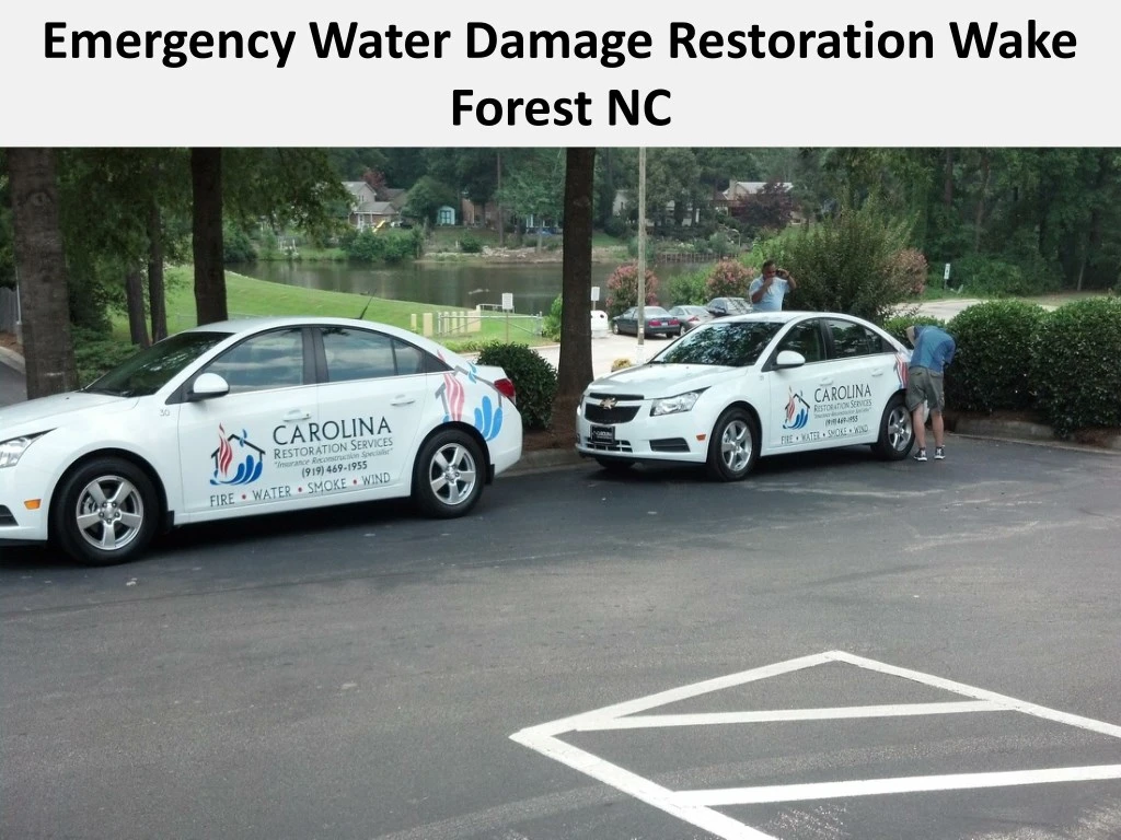 emergency water damage restoration wake forest nc