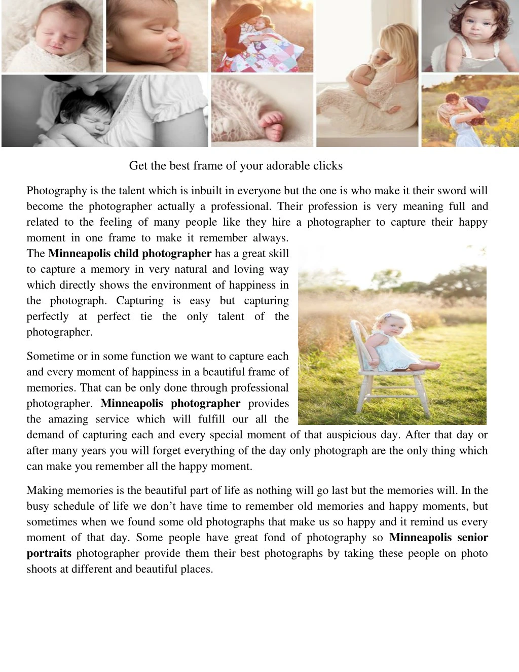 get the best frame of your adorable clicks