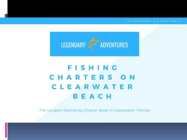 Fishing charters on clearwater beach