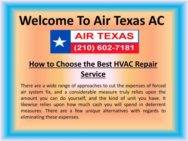 AC Repair Selma - Airtxac.com