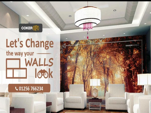 Style your wall with interesting design and patterns