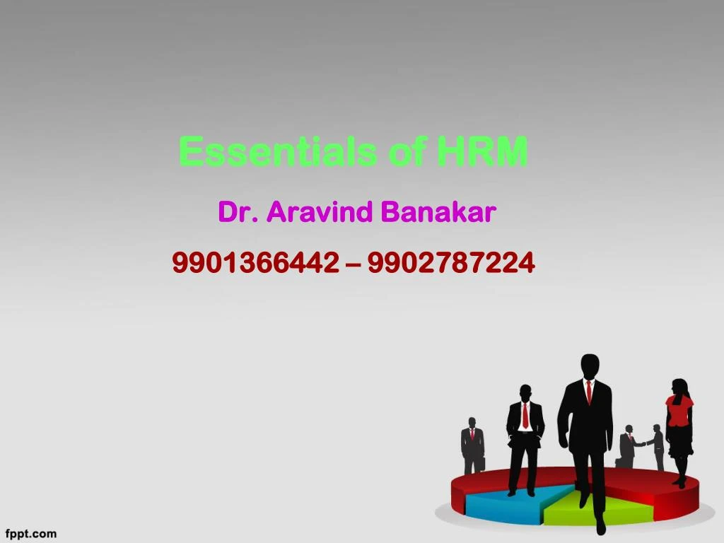 essentials of hrm dr aravind banakar 9901366442 9902787224