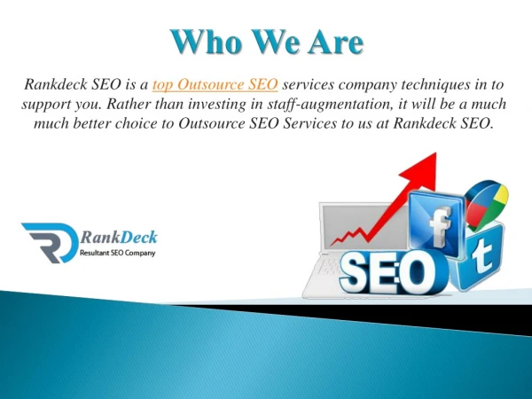 Best Outsource SEO Services by RankdeckSEO