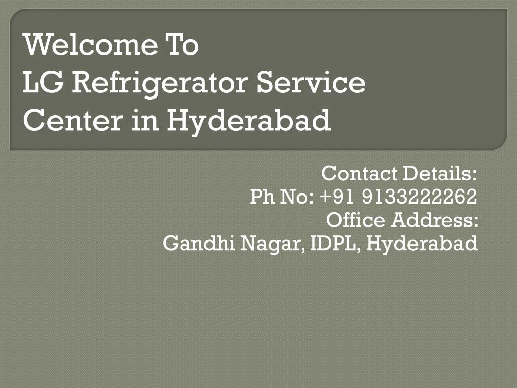 contact details ph no 91 9133222262 office address gandhi nagar idpl hyderabad