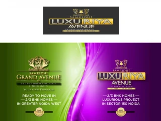samridhi Luxuriya in sector 150 noida - slide 1