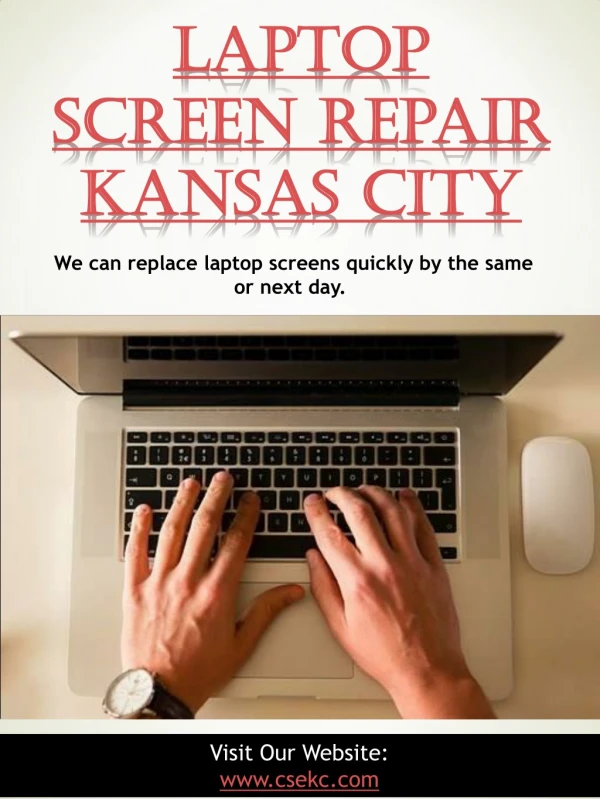 Laptop Screen Repair Kansas City