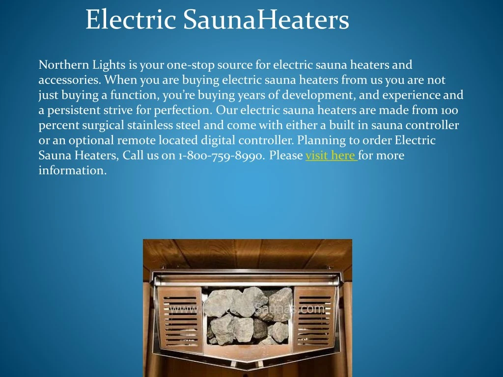 electric saunaheaters