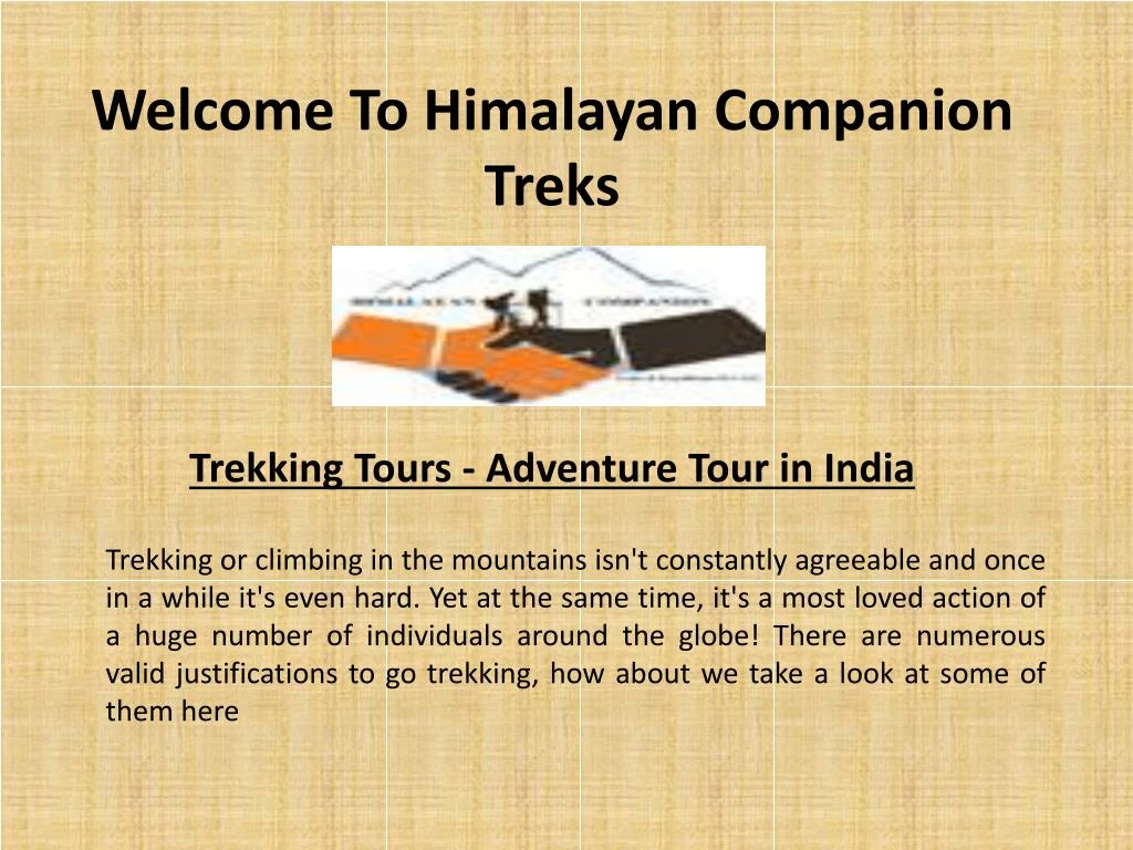 welcome to himalayan companion treks