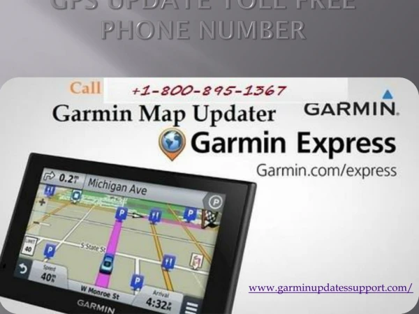 1-800-895-1367 Garmin GPS Update Toll Free Support Number