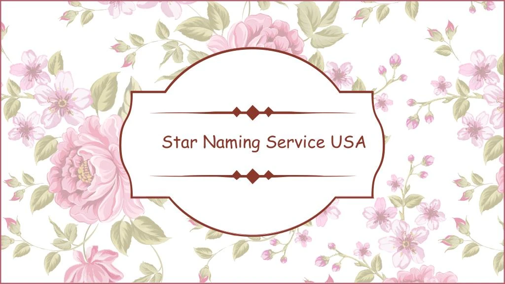 star naming service usa