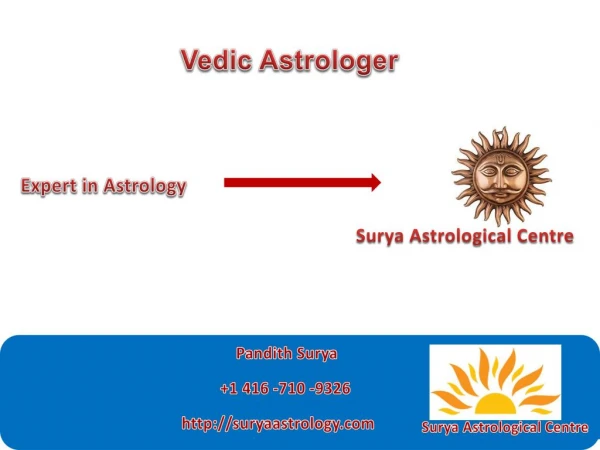 Surya Astrological Centre- Get your love Life Back Consultant in Canada.