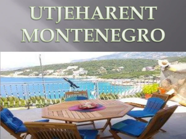 Prodigious Apartments for rent in Montenegro