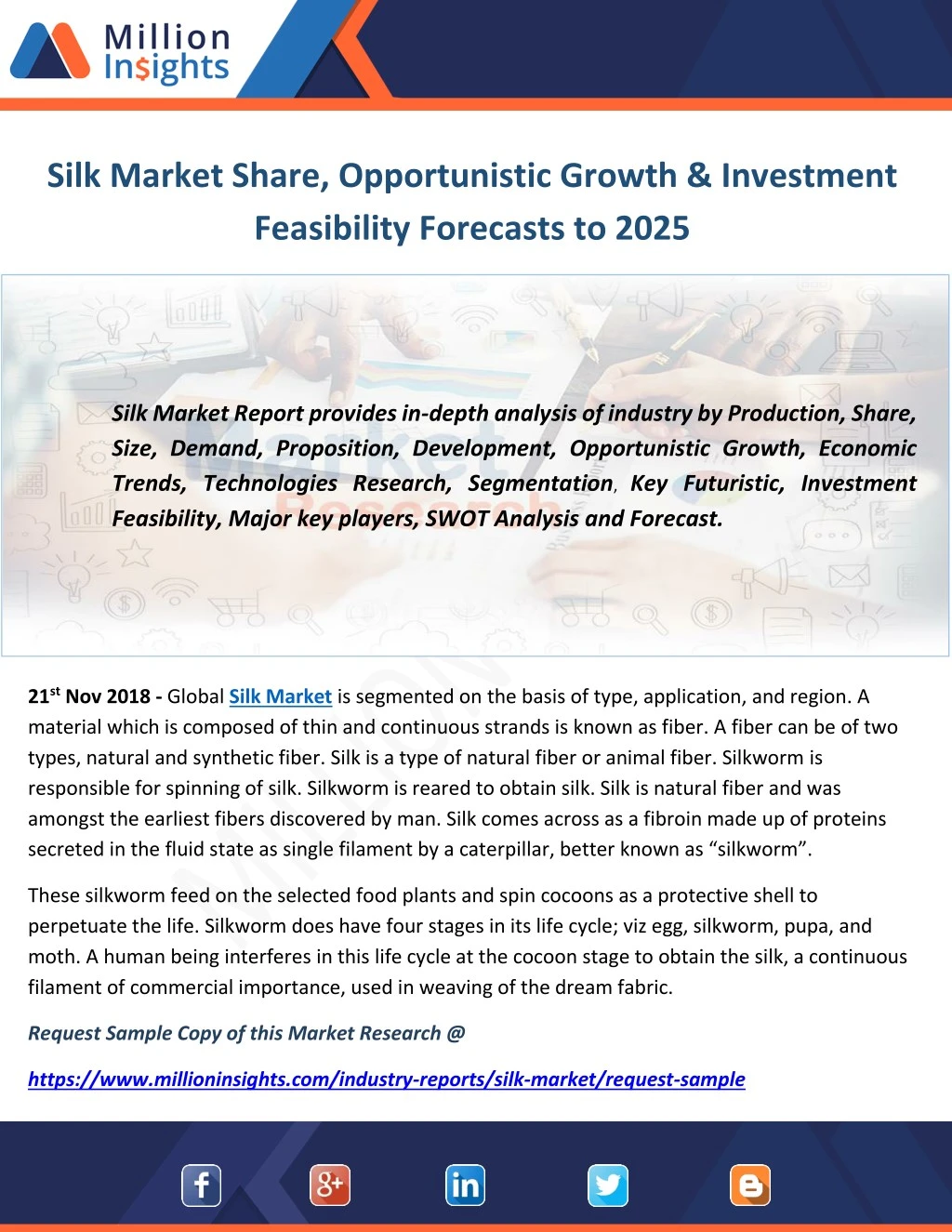 silk market share opportunistic growth investment