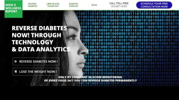 Reverse Diabetes Through Technology and Data Analytics