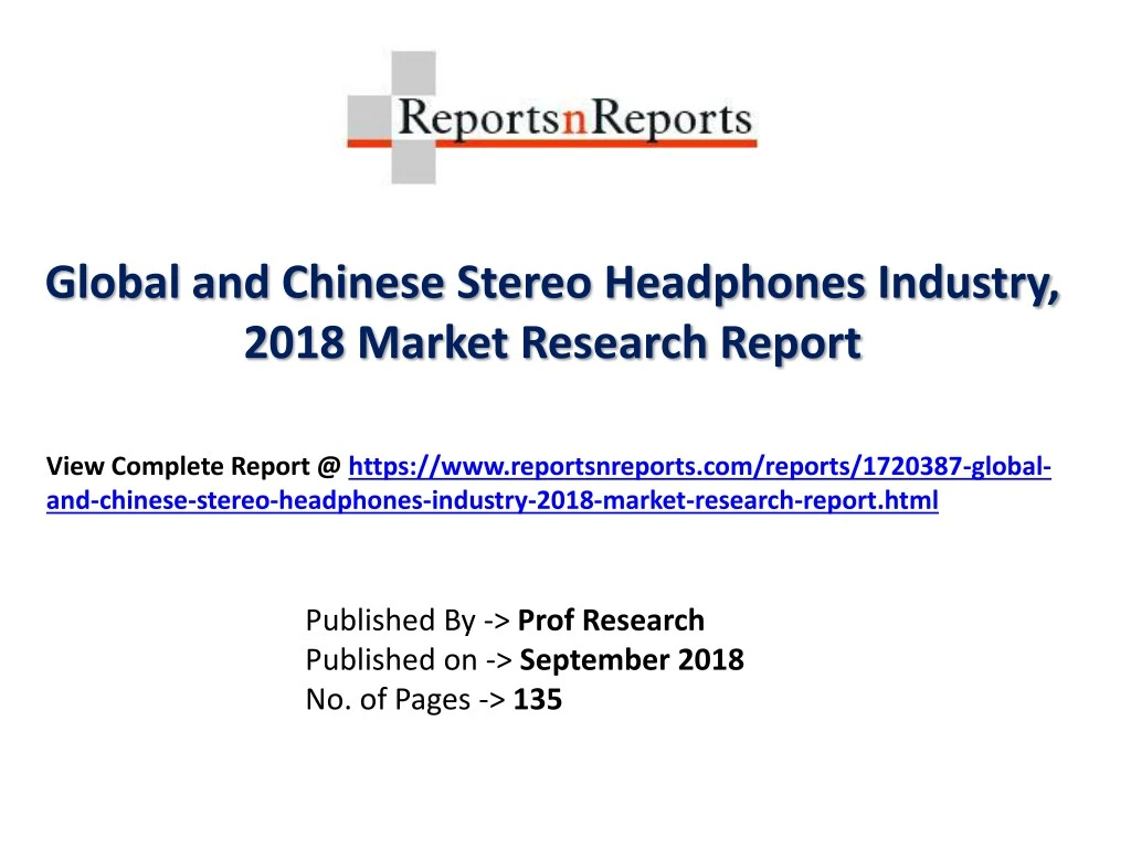global and chinese stereo headphones industry