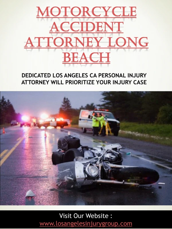 Motorcycle Accident Attorney Long Beach