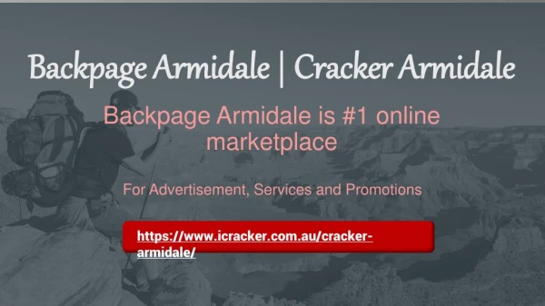 Backpage Armidale | Cracker Armidale - Backpage Armidale is #1 online marketplace