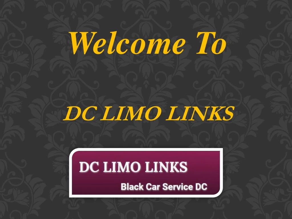 welcome to dc limo links