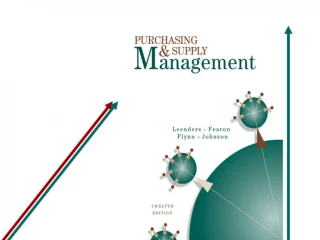 PURCHASING & SUPPLY Management - slide 1