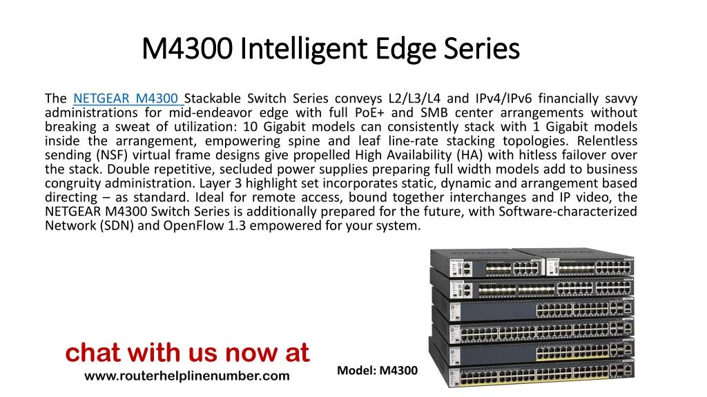 m4300 intelligent edge series