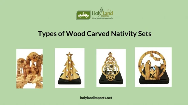 Types of Wood Carved Nativity Sets