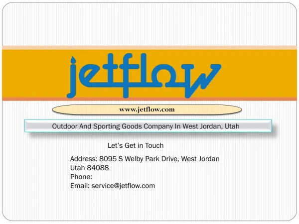 Hydration Bladder-Jetflow System