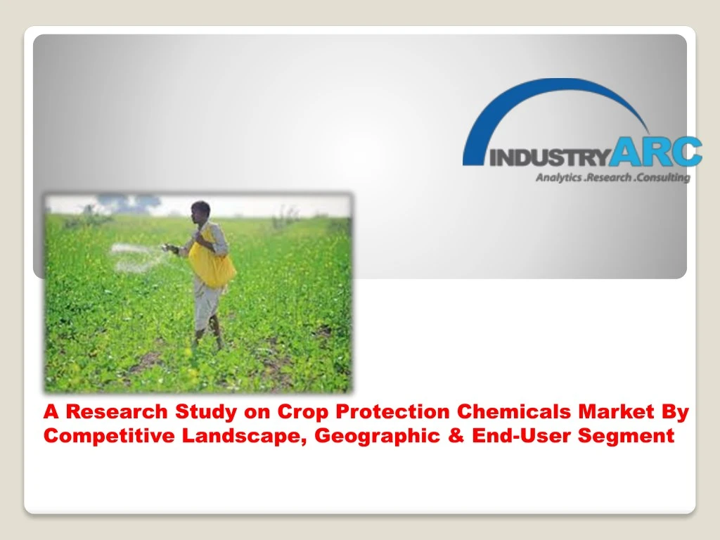 a research study on crop protection chemicals