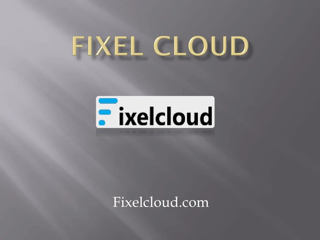 fixel cloud