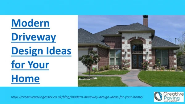 Modern Driveway Design Ideas for Your Home
