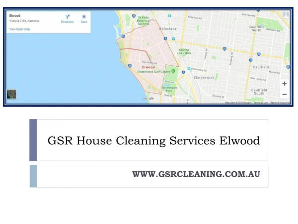 GSR House Cleaning Services Elwood