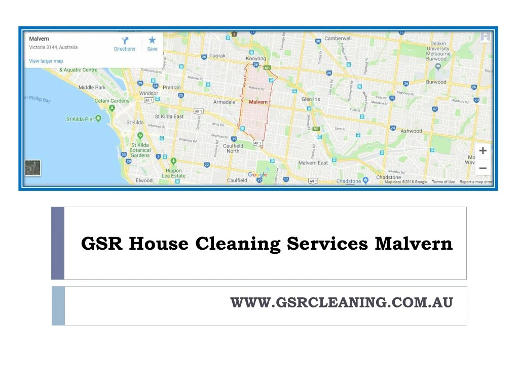 gsr house cleaning services malvern