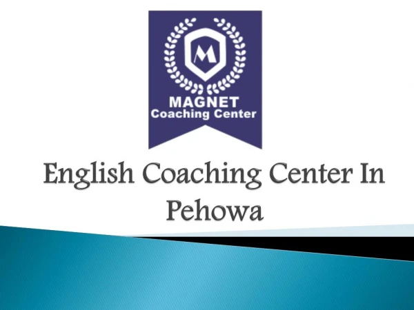 English Coaching Center In Pehowa