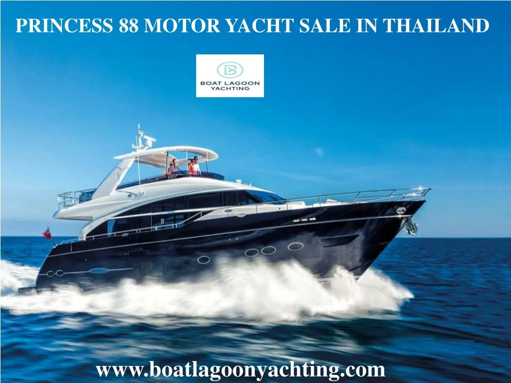 princess 88 motor yacht sale in thailand