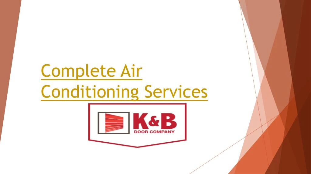 complete air conditioning services