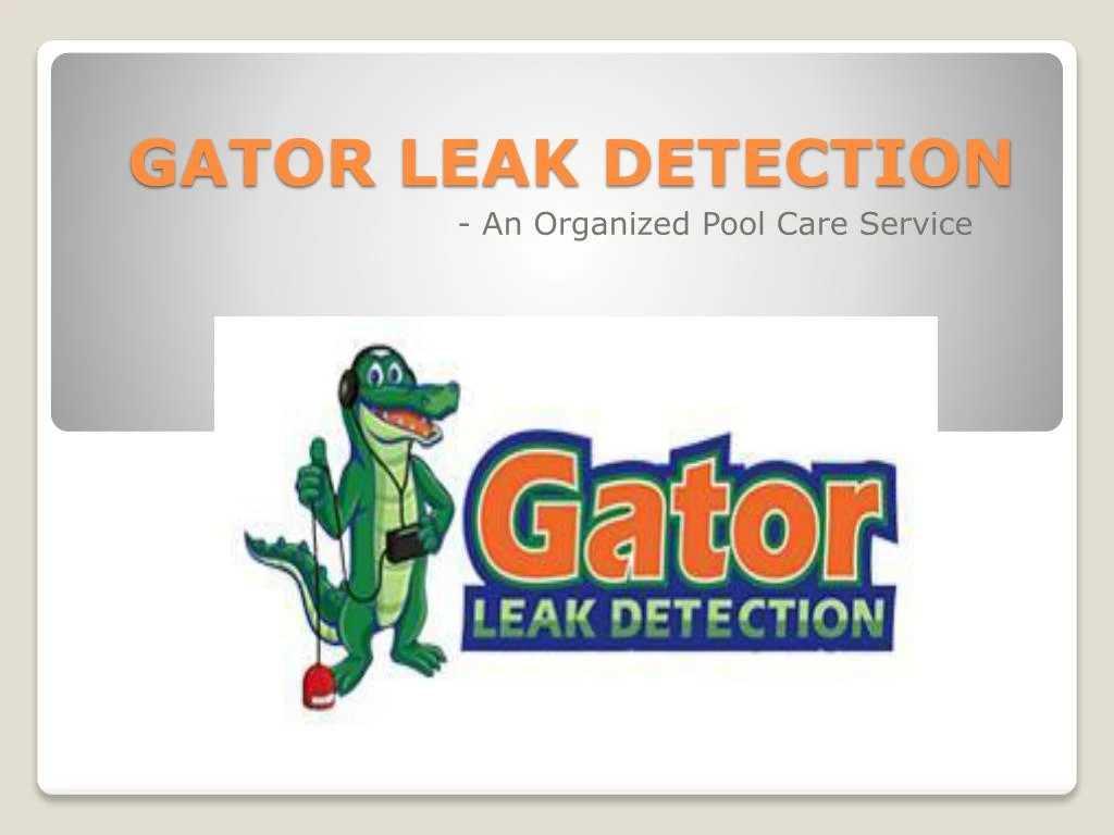 gator leak detection