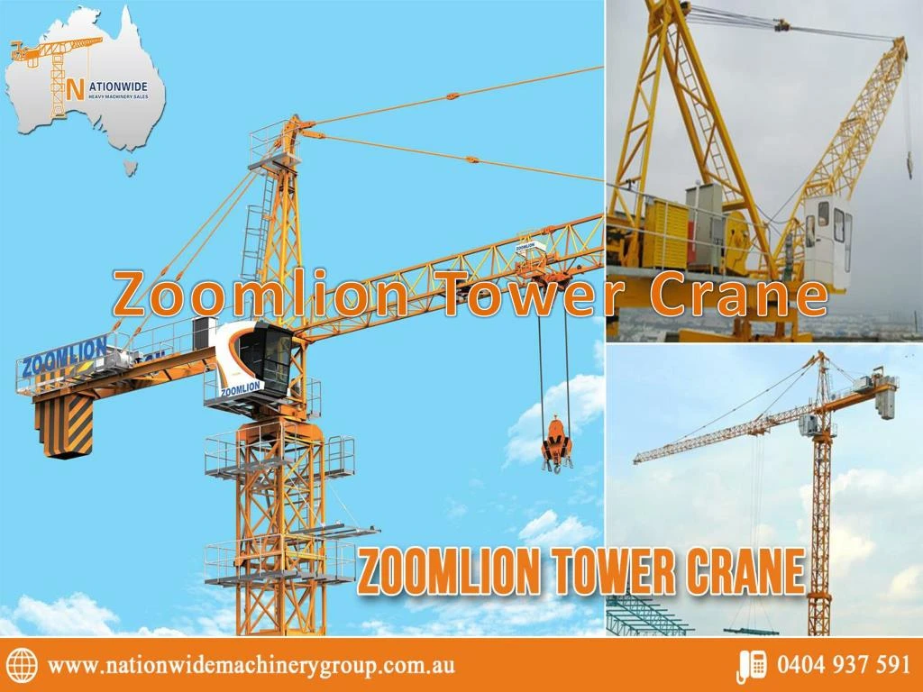zoomlion tower crane