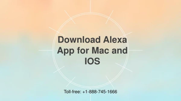 Download Alexa App for Mac and IOS